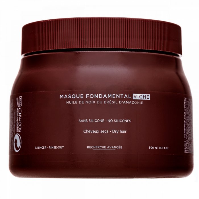 Kérastase Aura Botanica Masque Fondamental Riche mască hrănitoare de păr 500 ml