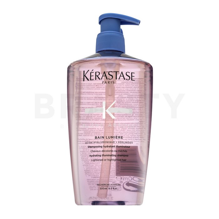 Kérastase blond absolu bain lumière șampon pentru păr blond platinat si grizonat 500 ml