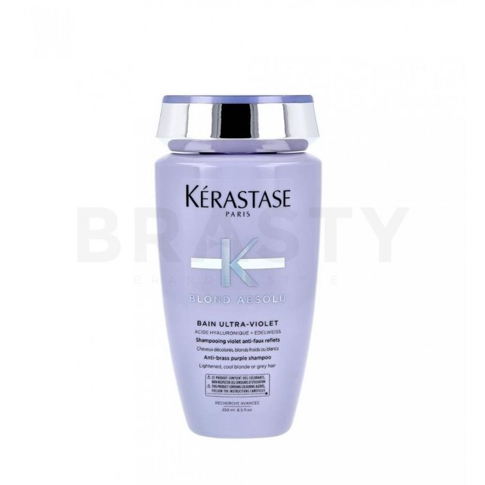 Kérastase blond absolu bain ultra-violet șampon hrănitor pentru păr blond platinat si grizonat 250 ml