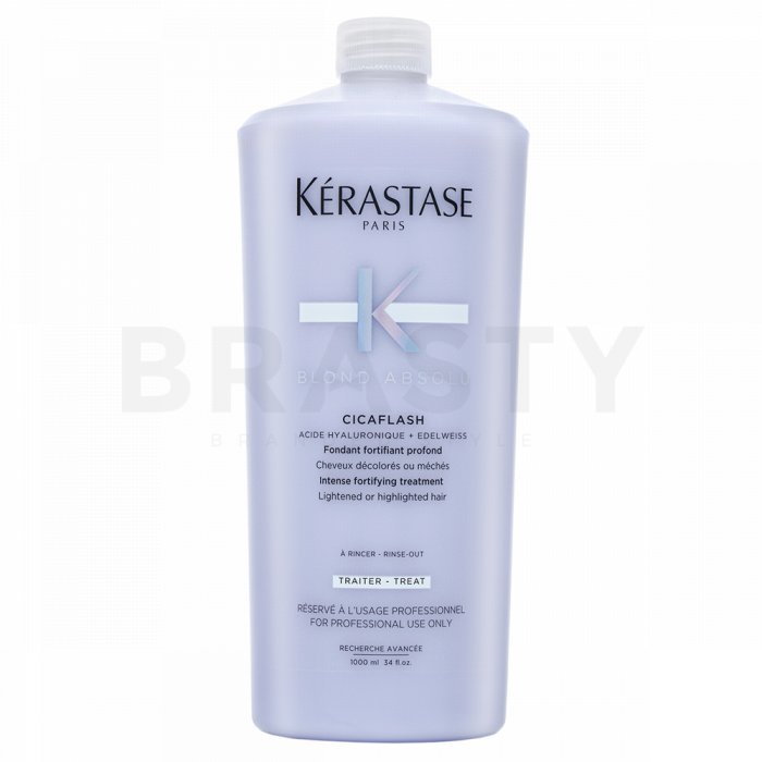 Kérastase blond absolu cicaflash balsam hrănitor pentru păr blond platinat si grizonat 1000 ml