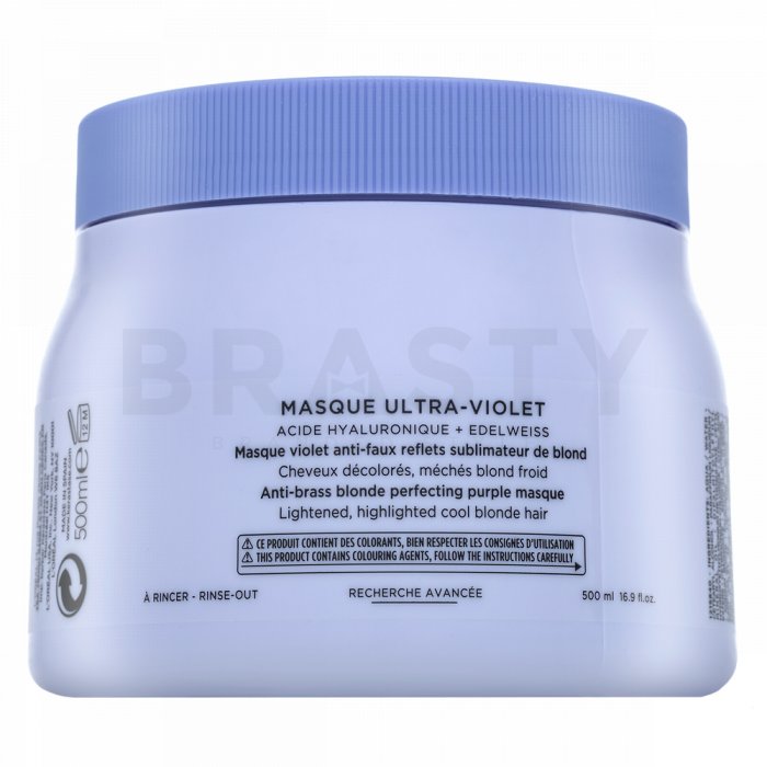Kérastase blond absolu masque ultra-violet mască pentru păr blond platinat si grizonat 500 ml