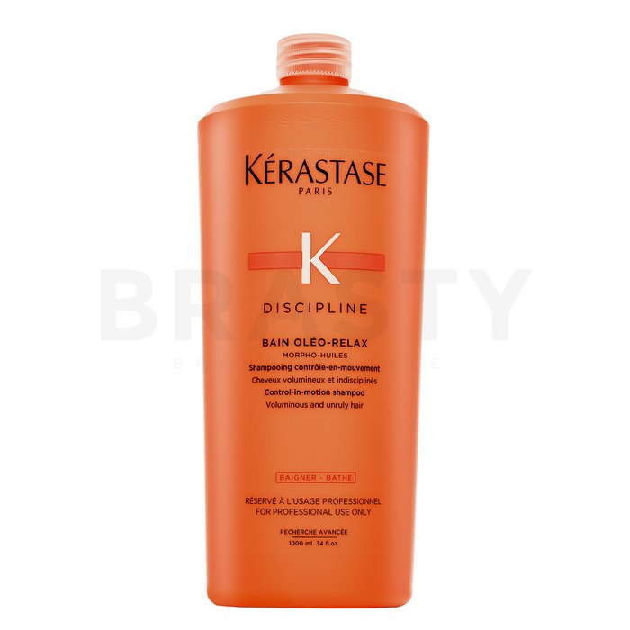 Kérastase discipline oléo-relax control-in-motion shampoo șampon de netezire pentru păr uscat si indisciplinat 1000 ml