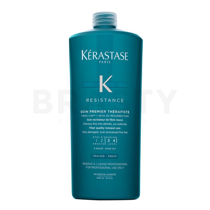 Kérastase resistance thérapiste fiber quality renewal care balsam pentru păr foarte deteriorat 1000 ml