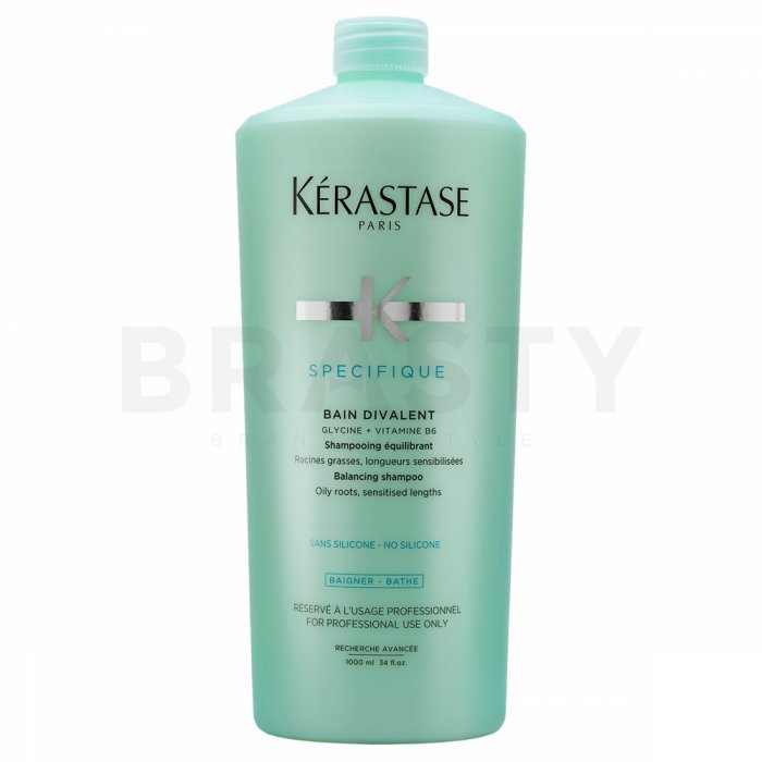 Kérastase spécifique bain divalent șampon pentru un scalp seboreic 1000 ml