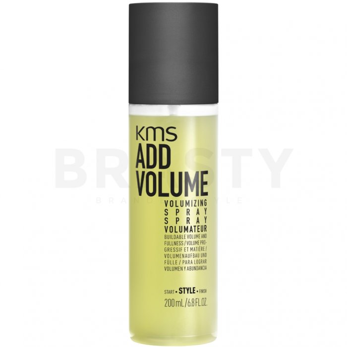 Kms add volume volumizing spray spray pentru întărire, fără clătire pentru volum 200 ml
