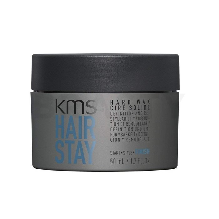 Kms hair stay hard wax ceară pentru modelare pentru efect mat 50 ml