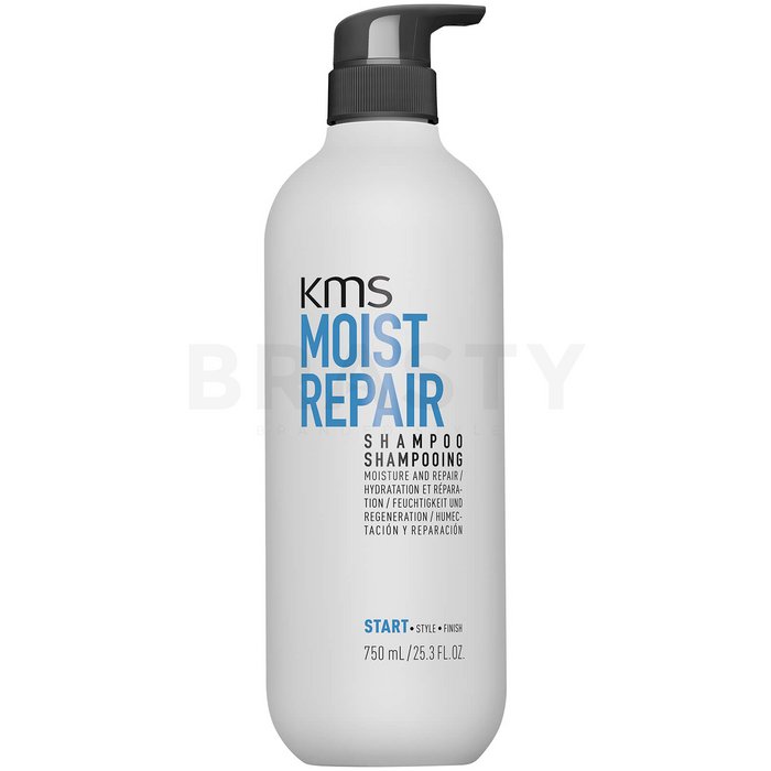 Kms moist repair shampoo șampon hrănitor pentru hidratarea părului 750 ml