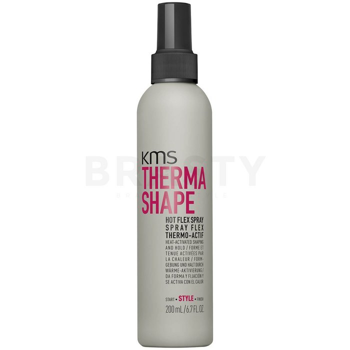 Kms therma shape hot flex spray spray termoactiv pentru modelarea termică a părului 200 ml