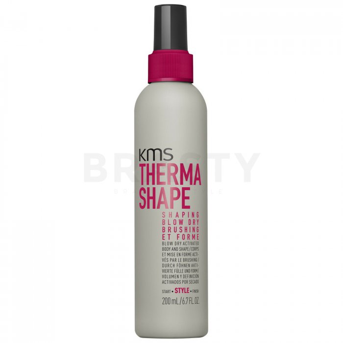 Kms therma shape shaping blow dry spray pentru păr pentru uscarea cu feonul și volum 200 ml