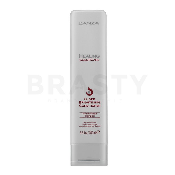 L’anza healing colorcare silver brightening conditioner balsam protector pentru păr blond platinat si grizonat 250 ml