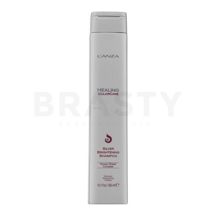 L’anza healing colorcare silver brightening shampoo șampon protector pentru păr blond platinat si grizonat 300 ml