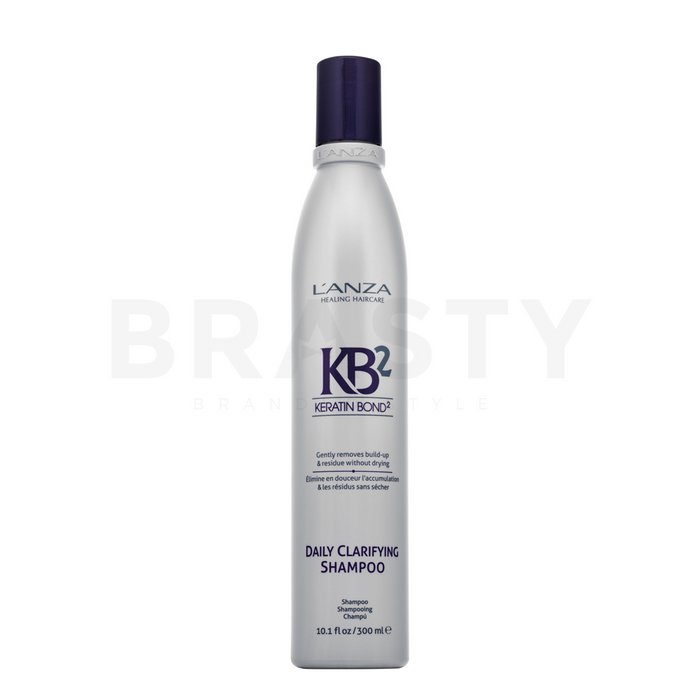 L’anza healing keratin bond 2 daily clarifying shampoo sampon de curatare pentru toate tipurile de păr 300 ml