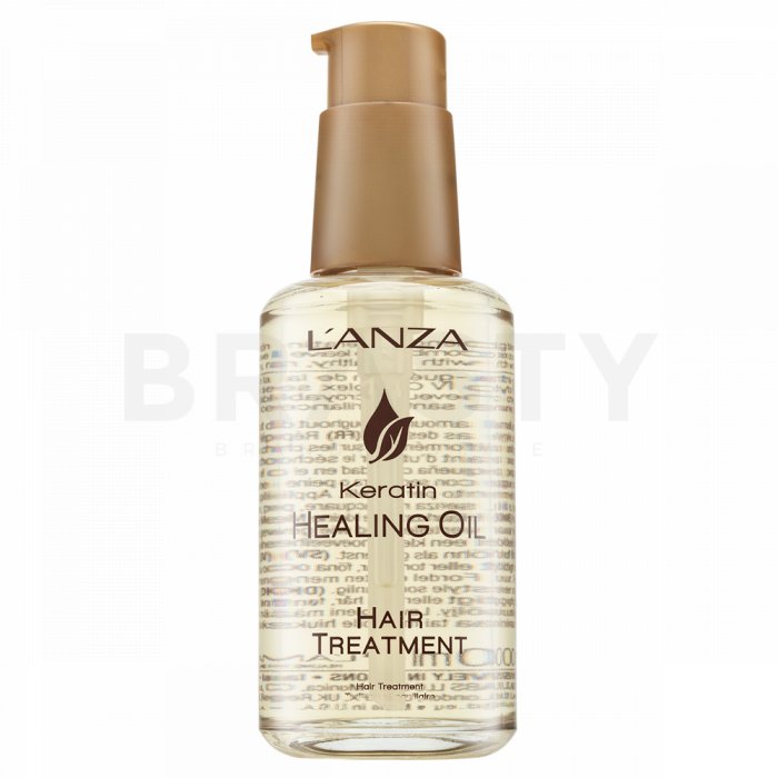 L’anza healing keratin healing oil hair treatment balsam hrănitor pentru păr foarte deteriorat 100 ml