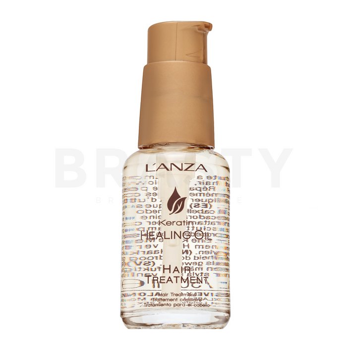L’anza healing keratin healing oil hair treatment ulei pentru păr foarte deteriorat 50 ml