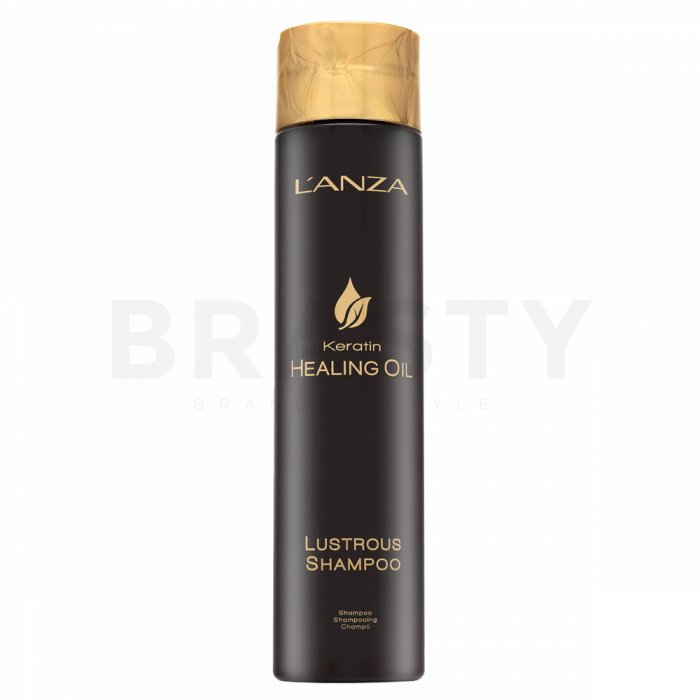 L’anza healing keratin healing oil lustrous shampoo șampon hrănitor cu keratină 300 ml