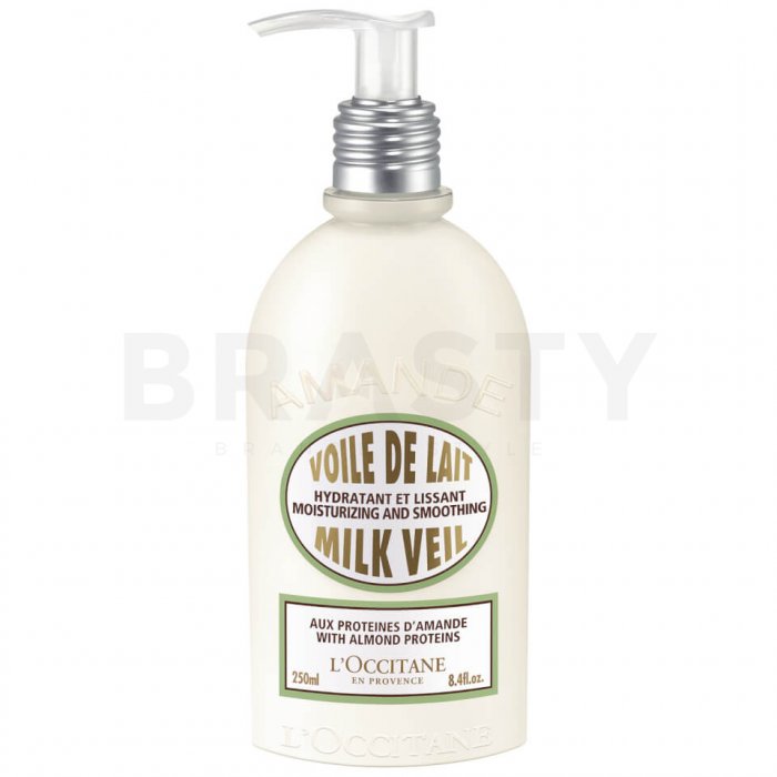 L'occitane amande moisturizing   smoothing milk veil loțiune de corp cu efect de hidratare 250 ml