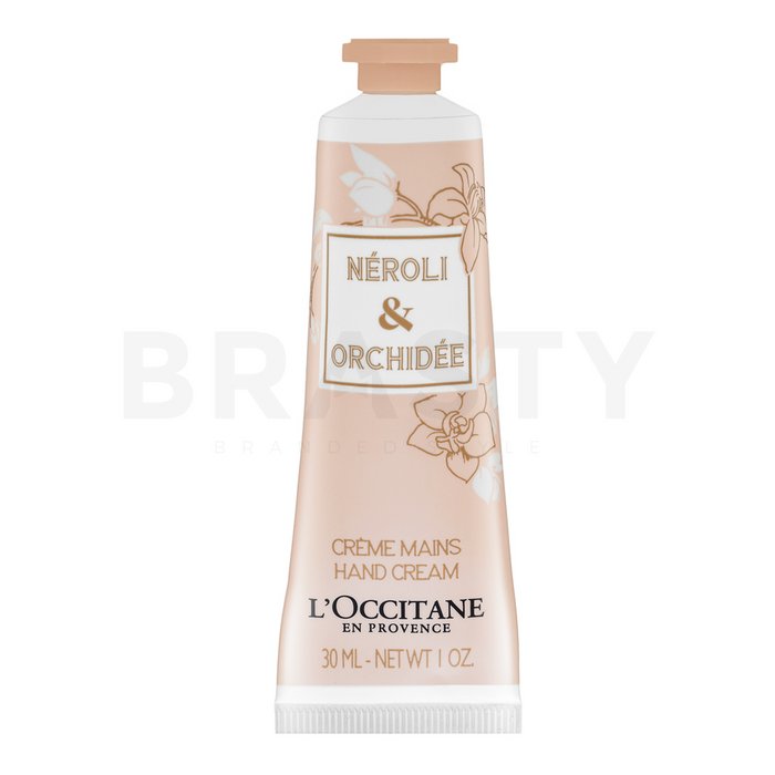 L’Occitane Néroli & Orchidée Hand Cream cremă hrănitoare pentru mâini și unghii 30 ml brasty.ro imagine noua