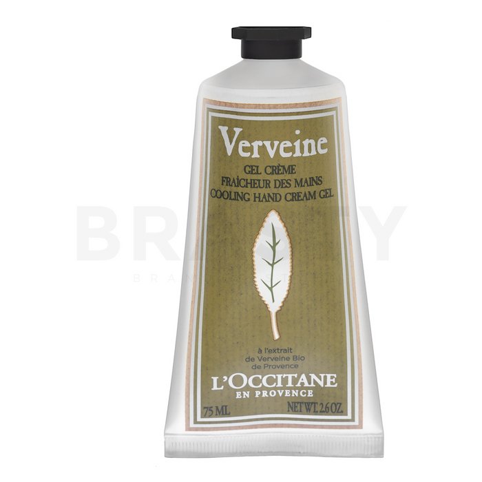 L'occitane verveine cooling hand cream gel cremă de mâini cu efect de hidratare 75 ml