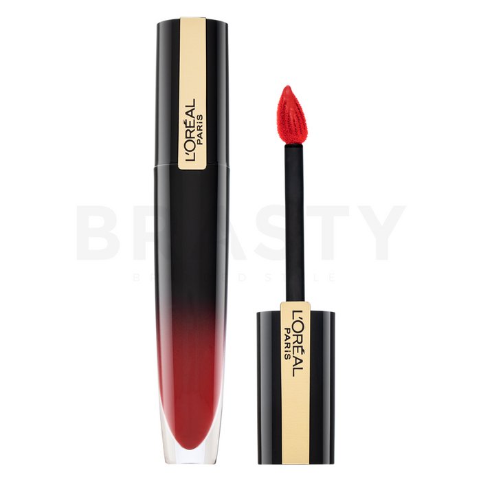 L´oréal paris brilliant signature 312 be powerful ruj lichid cu luciu perlat 7 ml
