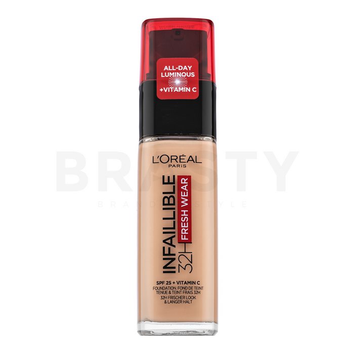 L´oréal paris infaillible 24h fresh wear foundation 145 rose beige corector lichid 30 ml