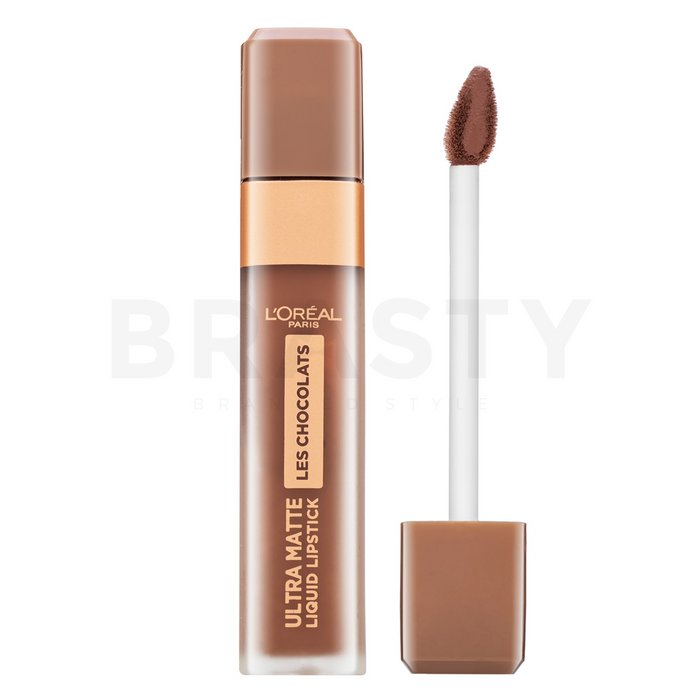 L´oréal paris les chocolats ultra matte liquid lipstick - 860 ginger bomb ruj lichid pentru efect mat 7,6 ml