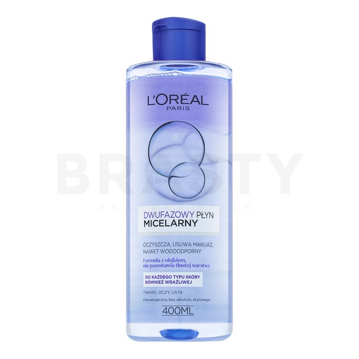 L´Oréal Paris Skin Expert Micellar Bi-Phase Water apă micelară pentru calmarea pielii 400 ml