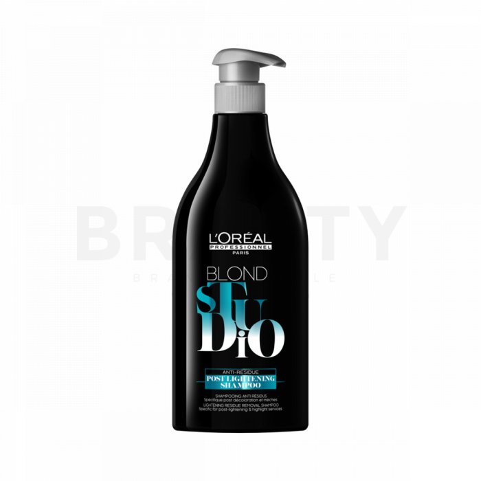 L´oréal professionnel blond studio post lightening shampoo sampon hranitor pentru păr vopsit și cu șuvițe 500 ml