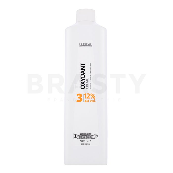 L´oréal professionnel oxydant creme emulsie activatoare pentru toate tipurile de păr 12% 40 vol. 1000 ml