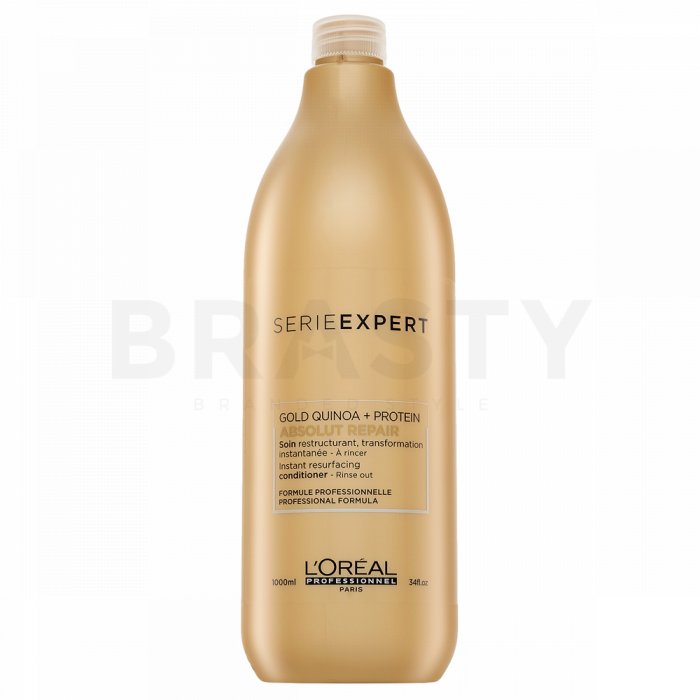 L´Oréal Professionnel Série Expert Absolut Repair Gold Quinoa + Protein Conditioner balsam pentru păr foarte deteriorat 1000 ml