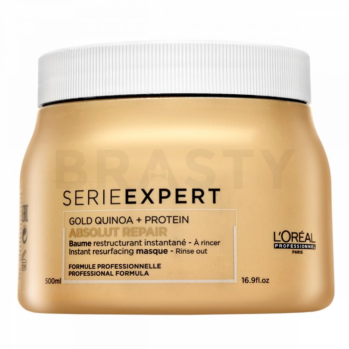 L´Oréal Professionnel Série Expert Absolut Repair Gold Quinoa + Protein Masque mască pentru păr foarte deteriorat 500 ml