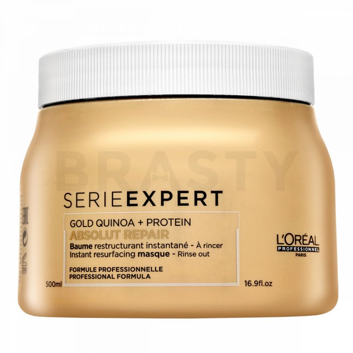 L´oréal professionnel série expert absolut repair gold quinoa + protein masque mască pentru păr foarte deteriorat 500 ml