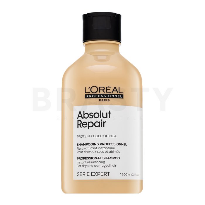 L´oréal professionnel série expert absolut repair gold quinoa + protein shampoo șampon hrănitor pentru păr foarte deteriorat 300 ml