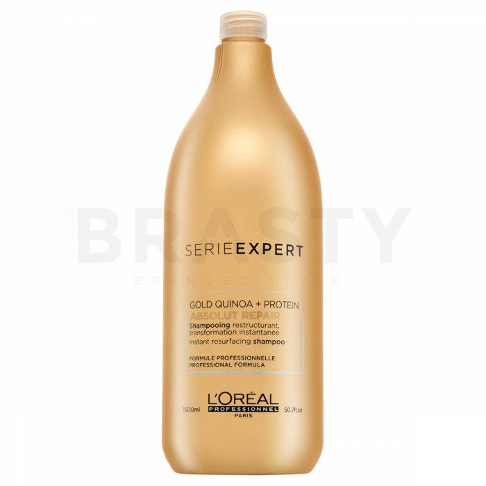 L´oréal professionnel série expert absolut repair gold quinoa + protein shampoo șampon pentru păr foarte deteriorat 1500 ml