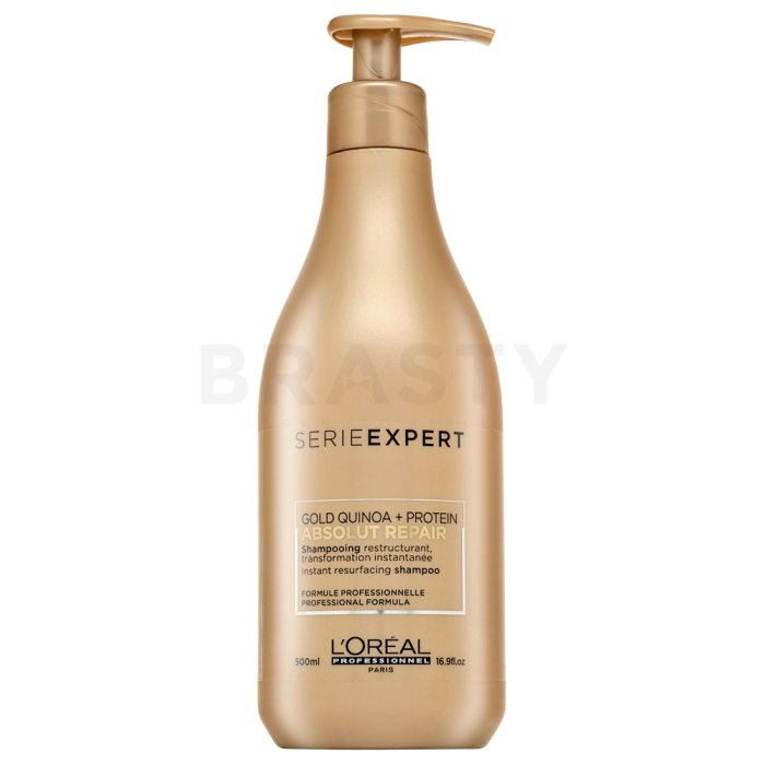 L´oréal professionnel série expert absolut repair gold quinoa + protein shampoo șampon pentru păr foarte deteriorat 500 ml