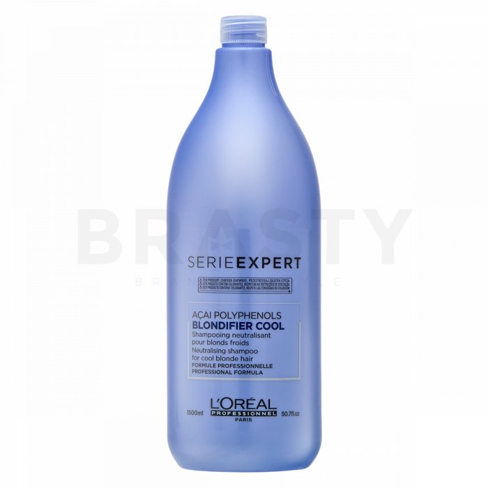 L´oréal professionnel série expert blondifier cool shampoo șampon pentru neutralizarea nuanțelor de galben 1500 ml