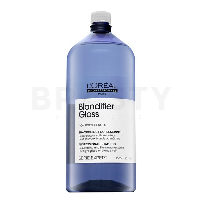 L´oréal professionnel série expert blondifier gloss shampoo șampon pentru strălucire pentru păr blond 1500 ml