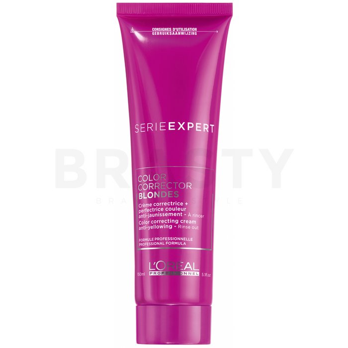 L´oréal professionnel série expert color corrector blondes color correcting cream cremă corectoare pentru neutralizarea nuanțelor de galben 150 ml