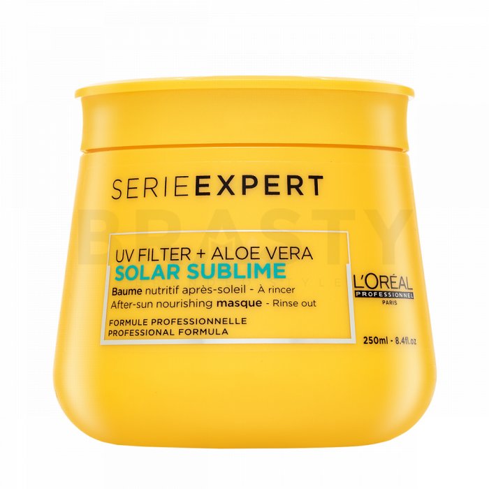 L´oréal professionnel série expert solar sublime uv filter + aloe vera masque mască hrănitoare pentru păr deteriorat de razele soarelui 250 ml