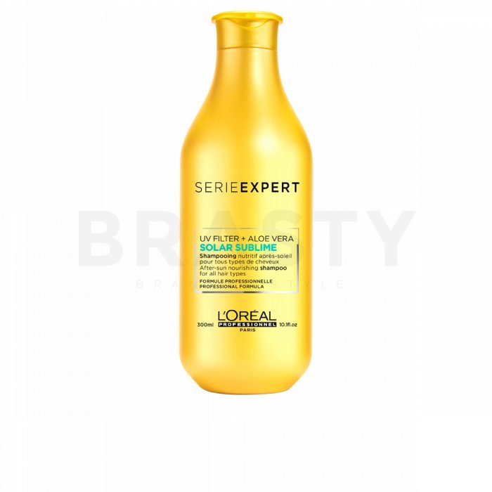 L´Oréal Professionnel Série Expert Solar Sublime UV Filter + Aloe Vera Shampoo șampon hrănitor pentru păr deteriorat de razele soarelui 300 ml