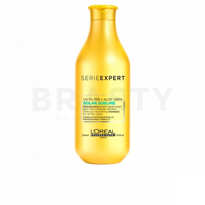L´oréal professionnel série expert solar sublime uv filter + aloe vera shampoo șampon hrănitor pentru păr deteriorat de razele soarelui 300 ml