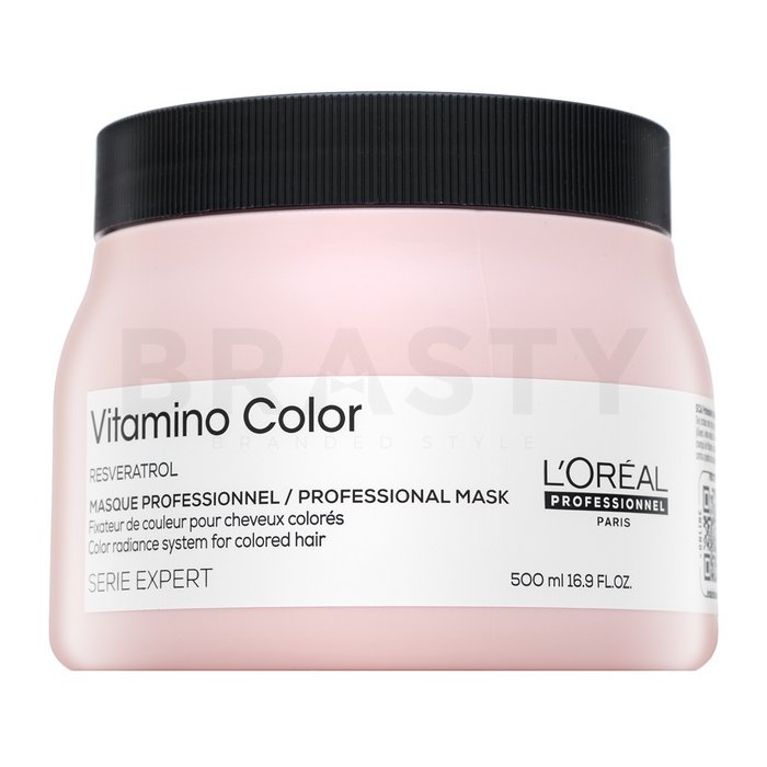 L´oréal professionnel série expert vitamino color resveratrol mask mască pentru întărire pentru păr vopsit 500 ml