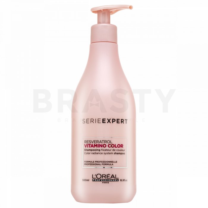 L´oréal professionnel série expert vitamino color resveratrol shampoo sampon hranitor pentru strălucirea și protejarea părului vopsit 500 ml