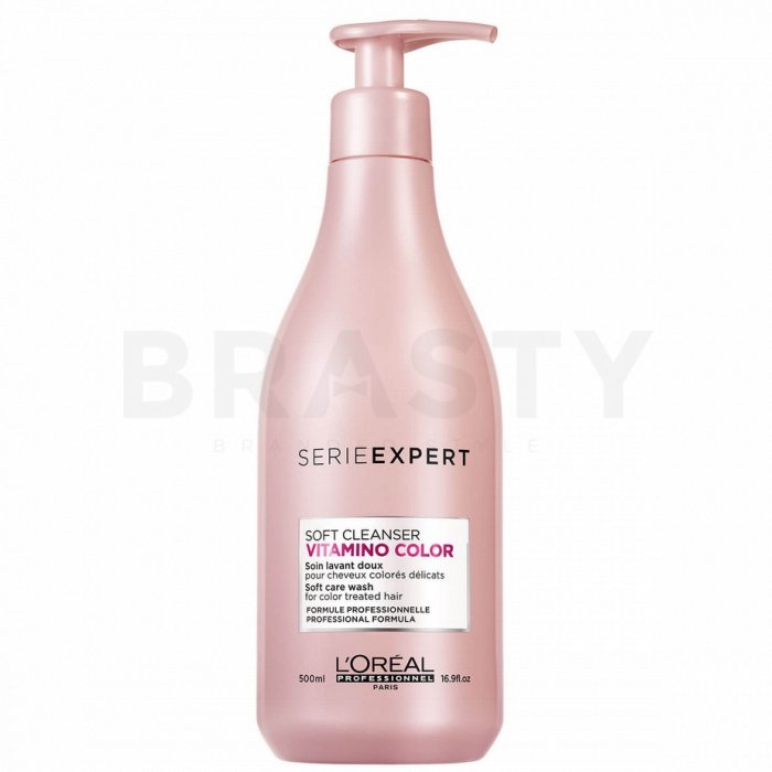 L´oréal professionnel série expert vitamino color soft cleanser sampon fără sulfati pentru strălucirea și protejarea părului vopsit 500 ml