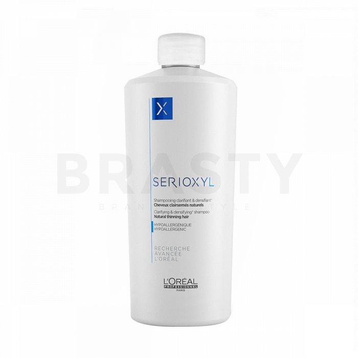 L´oréal professionnel serioxyl clarifying   densifying natural thinning hair shampoo sampon hranitor pentru par subtire 1000 ml