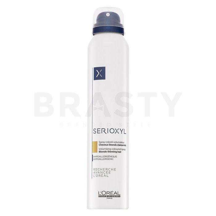 L´Oréal Professionnel Serioxyl Volumizing Blond Thinning Hair Coloured Spray spray colorant pentru îndesirea părului grizonat 200 ml