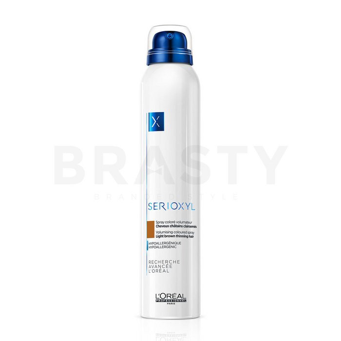 L´oréal professionnel serioxyl volumizing light brown thinning hair coloured spray spray colorant pentru îndesirea părului 200 ml