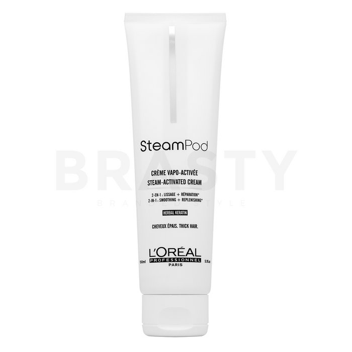 L´oréal professionnel steampod smoothing cream crema pentru revigorarea și netezirea părului des 150 ml