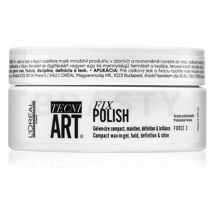 L´oréal professionnel tecni.art fix polish gel de ceară pentru fixare medie 75 ml