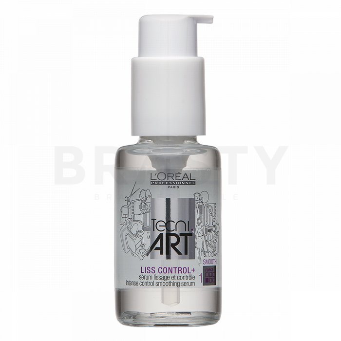 L´oréal professionnel tecni art liss intense control smoothing serum ser pentru păr indisciplinat 50 ml