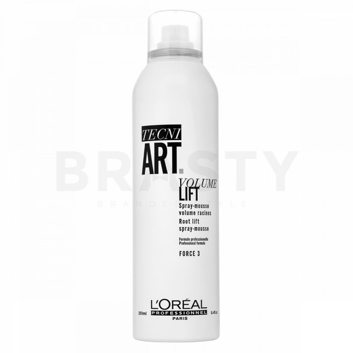 L´oréal professionnel tecni.art volume lift mousse spumă întăritoare pentru fixare medie 250 ml